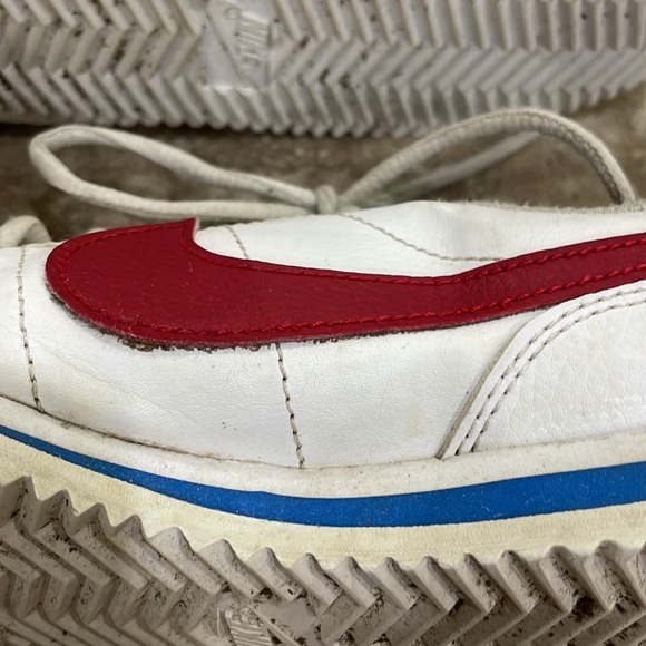 NIKE CORTEZ BASIC SL FORREST GUMP (GS) WHITE / VARSITY RED 904764 103 Sz 4.5Y - Picture 6 of 15